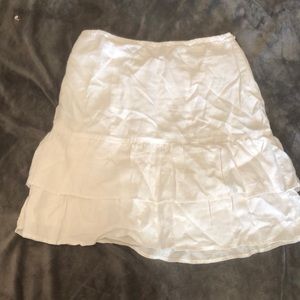 White skirt
